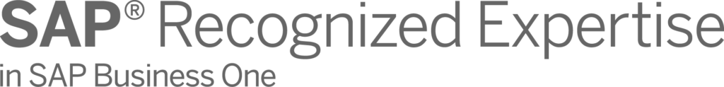 SAP Recognized Expertise in SAP Business One R - SAP B1